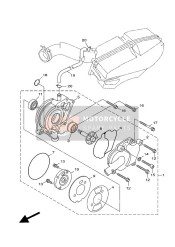 52SE24280000, Gasket, Behuizing Co, Yamaha, 0